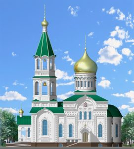 Входоиерусалимская церковь Богородице-Сергиева женского монастыря г.Йошкар-Ола