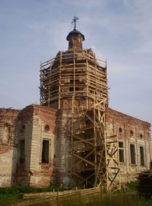 Храм в честь Святой Троицы.Село Усады Татарстан