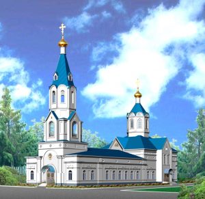 Церковь в поселке Оршанка