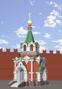 Часовня на территории резиденции Главы Республики Марий Эл